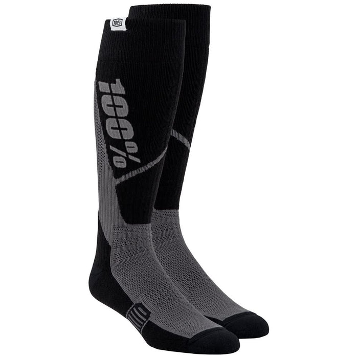100% Torque Comfort Moto Black Socks size Small-Medium