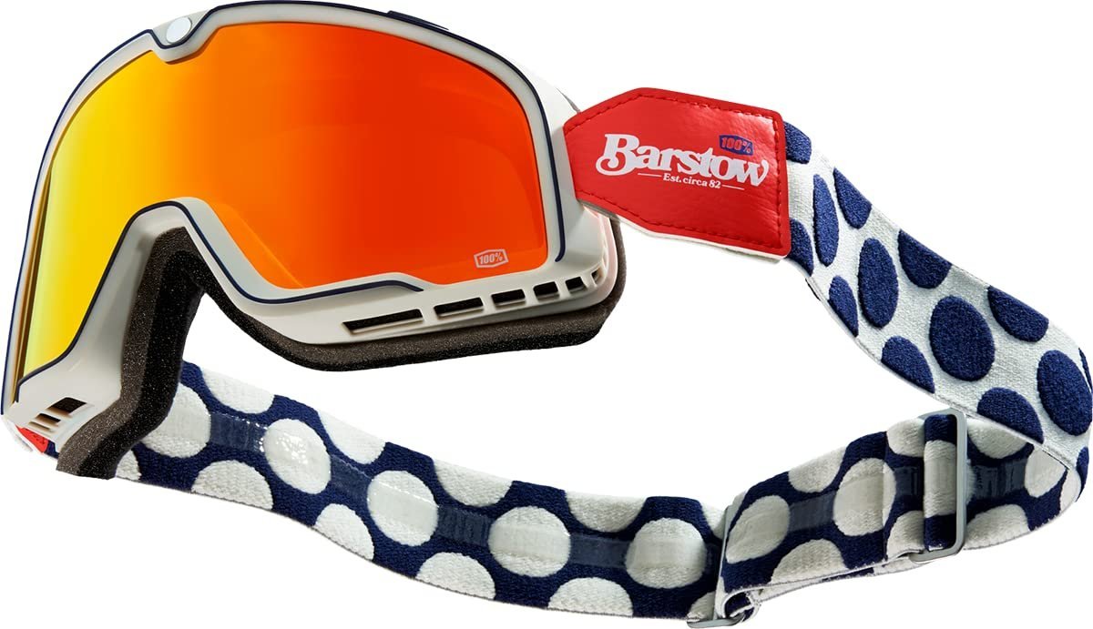 100% BARSTOW Premium Protective Sport Goggles with Minimal Frame