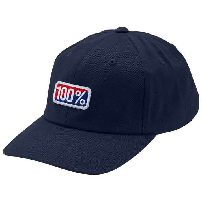 100% Men's Select Dad Trucker Adjustable Hats,One Size,Navy