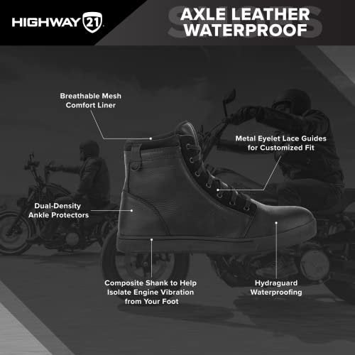 HIGHWAY 21 AXLE Leather Waterproof Shoe