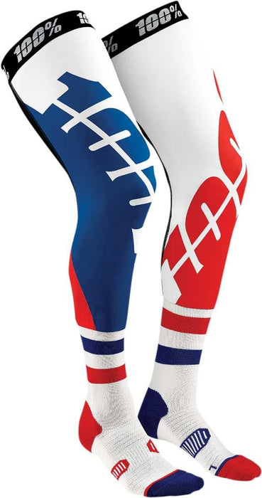 100% Rev Knee Brace Performance Moto Socks-Corpo-S/M