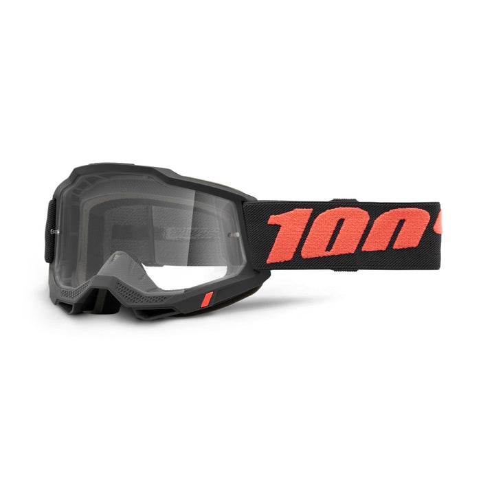 100% Accuri 2 Motocross & Mountain Biking Adult Goggles (Borego - Clear Lens)