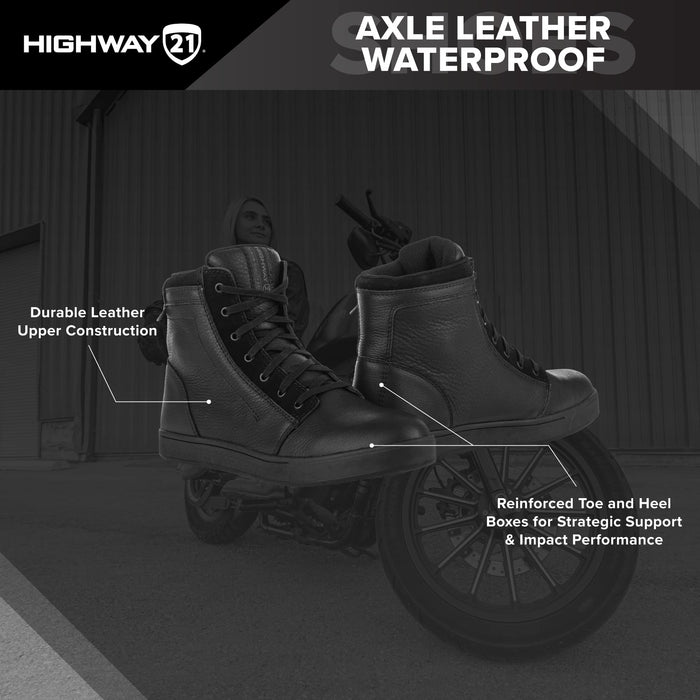 HIGHWAY 21 AXLE Leather Waterproof Shoe