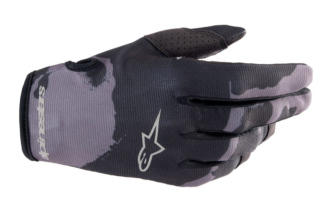 Alpinestars 3561823-9080-S: Radar Gloves Iron/Camo Sm