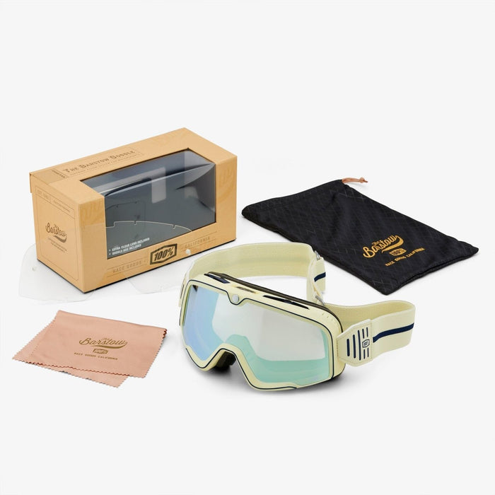 100% BARSTOW Premium Protective Sport Goggles with Minimal Frame