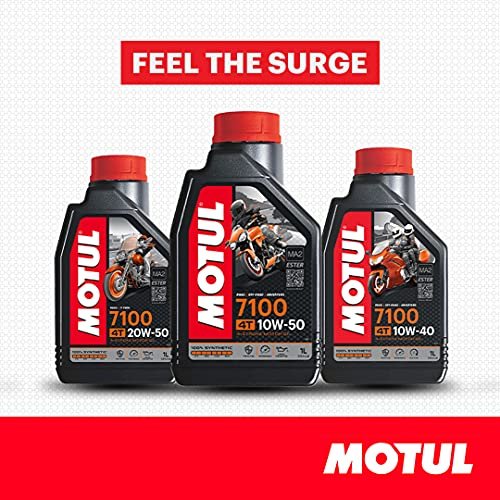 Motul 7100 4T 10W-40 Synthetic Oil 1 Liter (104091)