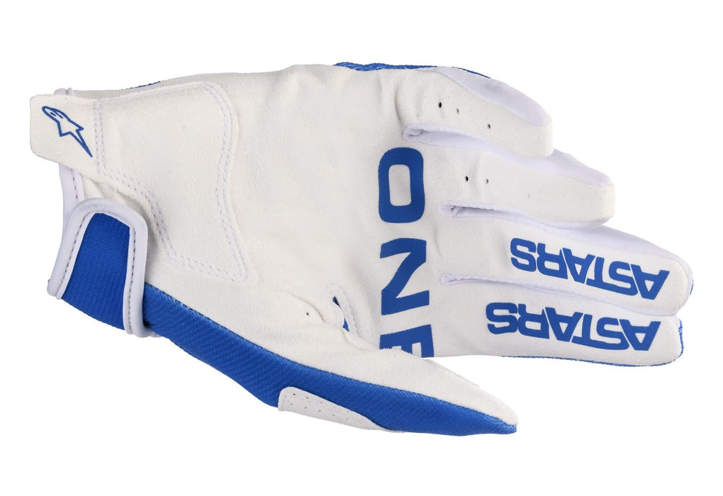 Alpinestars 3541823-7262-L: Youth & Kids Radar Gloves Ucla Blue/White Lg
