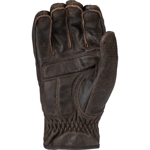 Highway 21 Jab Full Perforated Leather Motorcycle Gloves