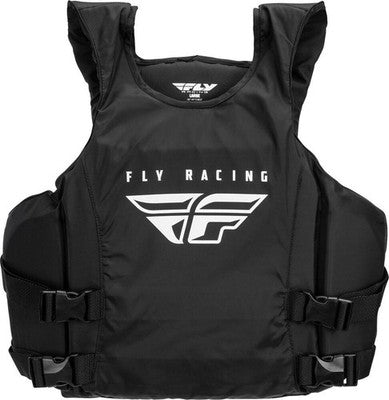 Fly Racing Nylon Pullover Flotation Vest Black Large