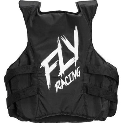Fly Racing Nylon Pullover Flotation Vest Black Large