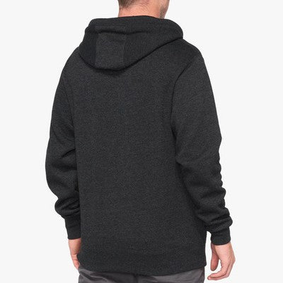 100% Syndicate Zip Hoodie Fleece Black