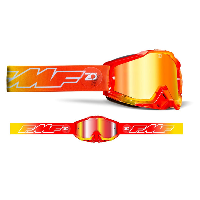 Fmf Powerbomb Goggle Zach Osborne Mirror Red Adult