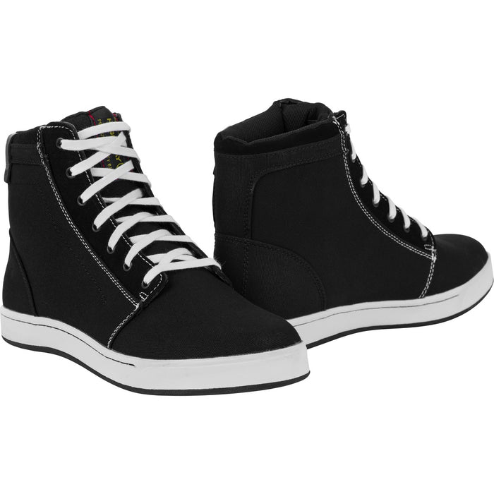 Highway 21 Axle Shoes Black/white Sz 09