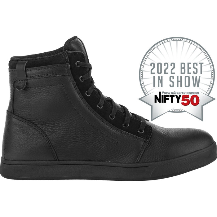 Highway 21 Axle Leather Waterproof Shoes Black/black Sz 09