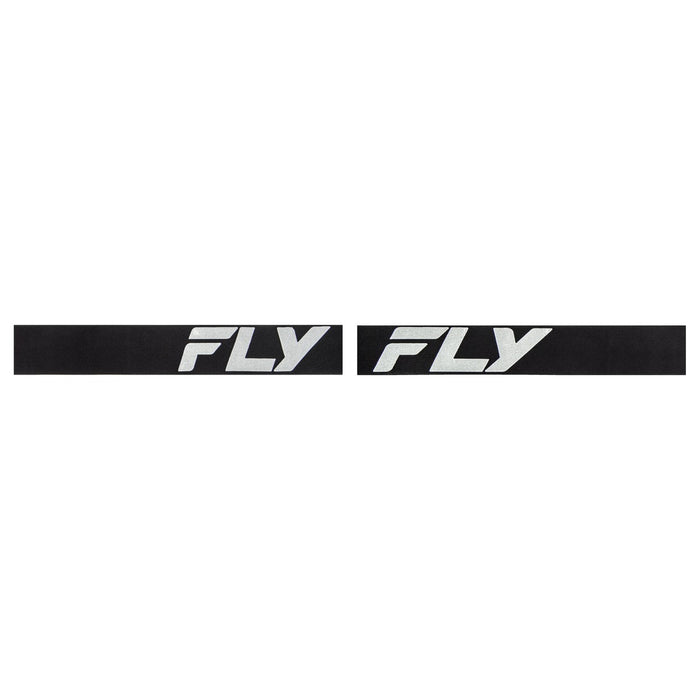Fly Racing Zone Elite Goggle Black/silver W/ Silver Mirror/smoke Lens