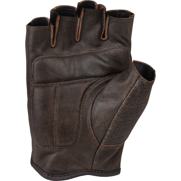 Highway 21 Half Jab Gloves Brown