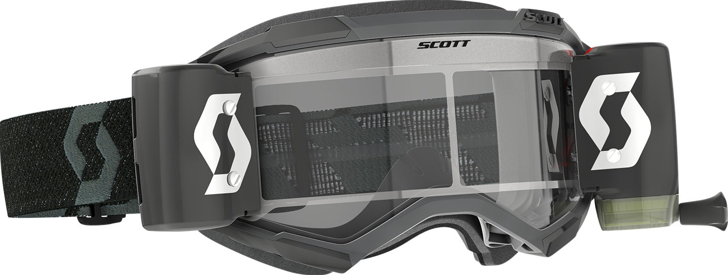 Scott Fury WFS Goggles Black Clear Works Lens