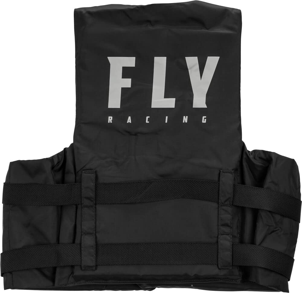FLY Racing Adult Nylon Flotation Vest (Black, Small/Medium)