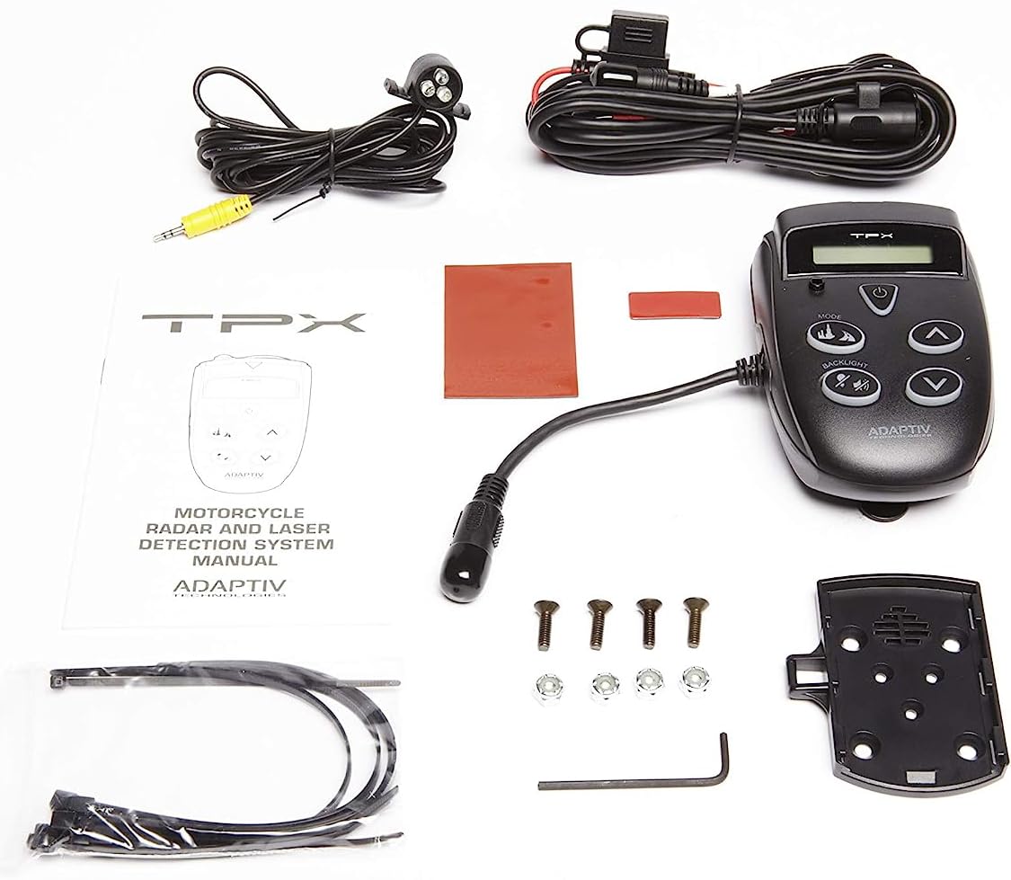 Adaptiv Technologies TPX Pro Motorcycle Radar/Laser Detector P-01-01
