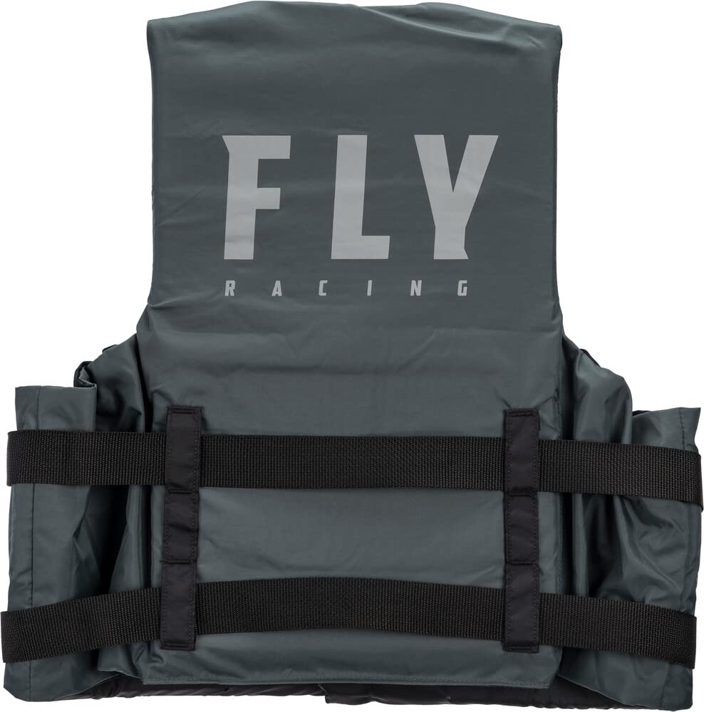 FLY Racing Adult Nylon Flotation Vest (Charcoal, Small/Medium)
