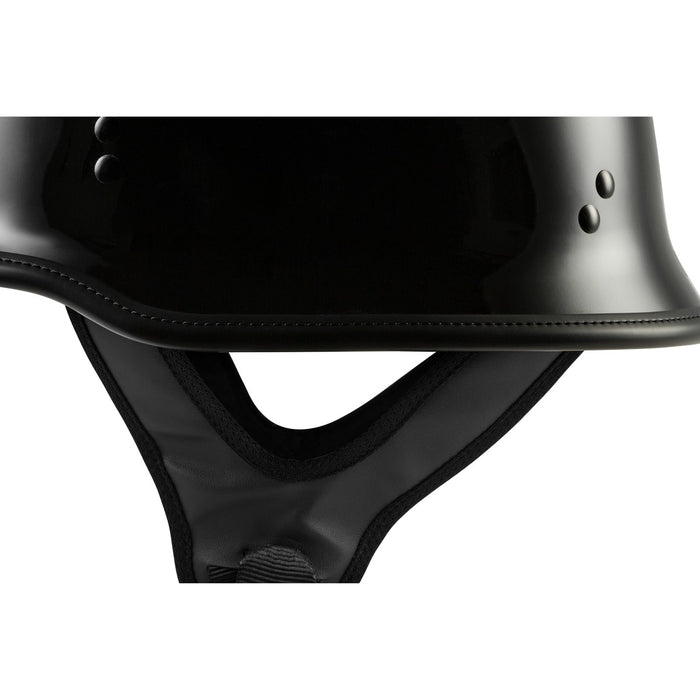 Highway 21 9mm German Beanie Helmet Gloss Black LG
