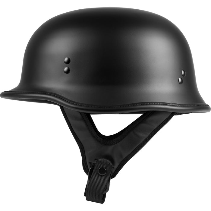 Highway 21 9mm German Beanie Helmet Matte Black SM