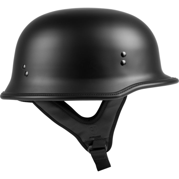 Highway 21 9mm German Beanie Helmet Matte Black SM