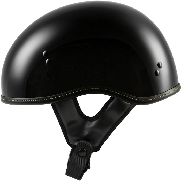Highway 21 .357 Solid Half Helmet Gloss Black XL