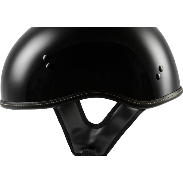Highway 21 .357 Solid Half Helmet Gloss Black XL