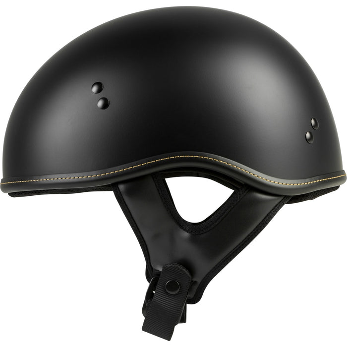Highway 21 .357 Solid Half Helmet Matte Black XL