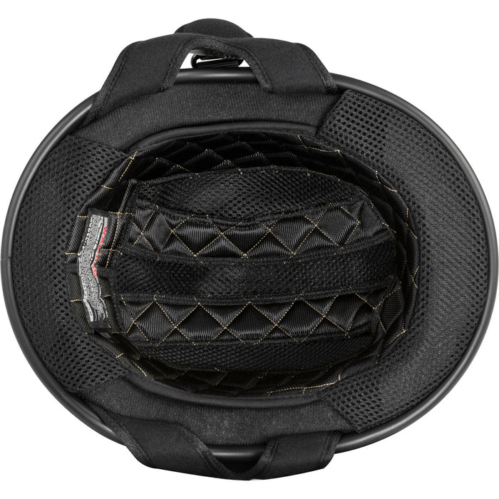 Highway 21 .357 Solid Half Helmet Matte Black XL