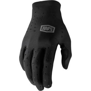 100% Sling MTB Mountain Bike Gloves Black Large