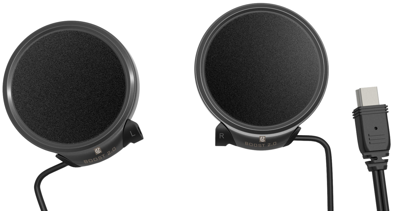 UClear Digital AMP GO2 Bluetooth Helmet Audio System Single Pack