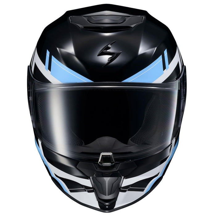 ScorpionEXO R420 Full Face Polycarbonate Street Motorcycle Helmet Comm Ready Speaker Pockets DOT Snell Approved Adult