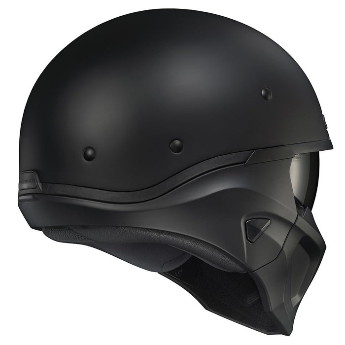 ScorpionEXO Covert X Open Face Half Shell 3/4 Mode Motorcycle Helmet Comm Ready Speaker Pockets DOT