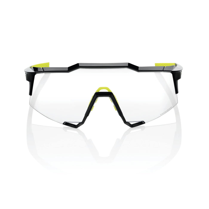 100% SPEEDCRAFT Sport Performance Cycling Sunglasses with HD Interchangeable Lens in Lightweight TR90 Frame