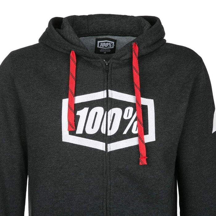 100% Unisex-Adult Syndicate Zip-Front Hoodie