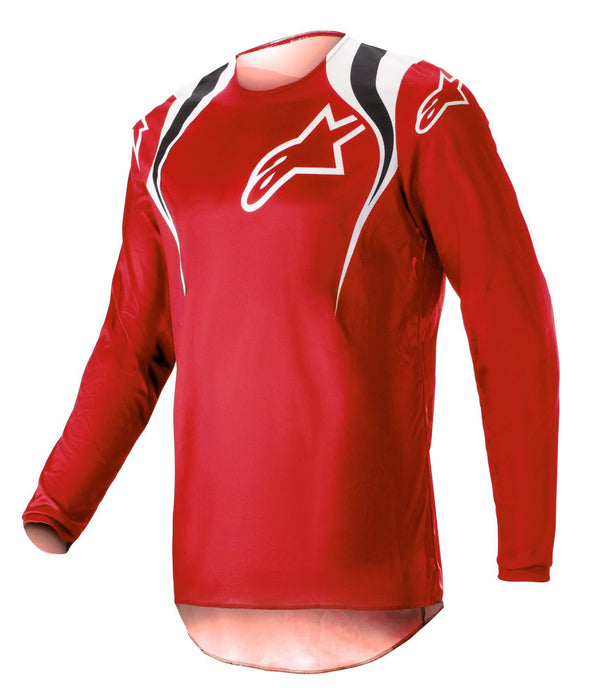 Alpinestars 3761823-3120-XL: Fluid Narin Jersey Mars Red/White XL