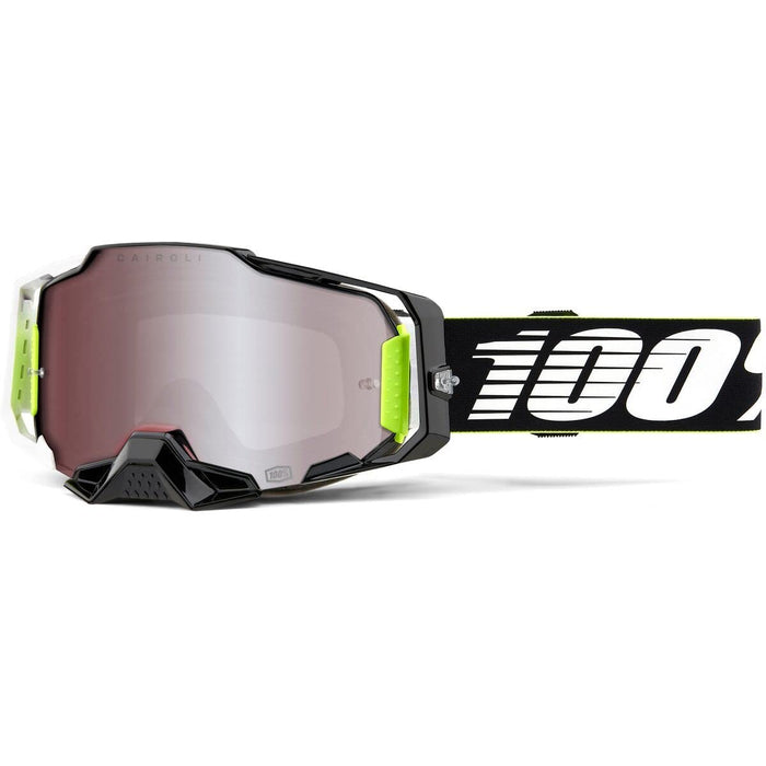100% ARMEGA Premium Protective Sport Goggles with Ultra HD Lens & Nose Guard