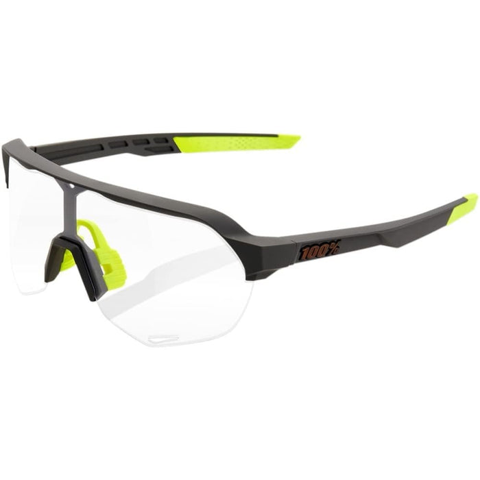 100% S2 Sport Performance Cycling Sunglasses Premium Vented Baseball Road Bike & Triathlon Eyewear with Interchangeable Lens