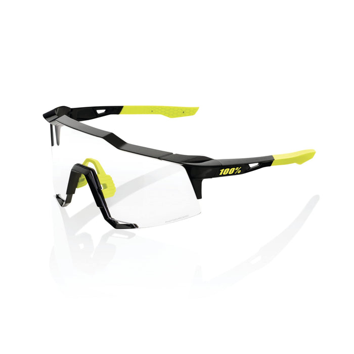 100% SPEEDCRAFT Sport Performance Cycling Sunglasses with HD Interchangeable Lens in Lightweight TR90 Frame