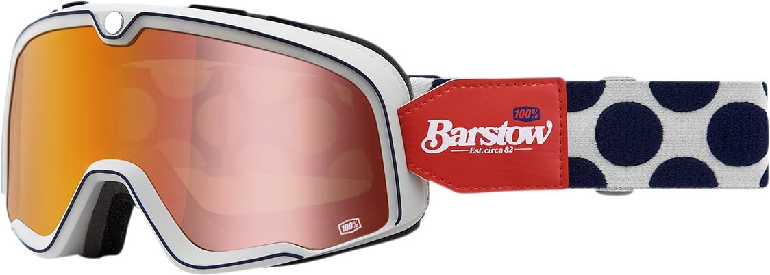 100% BARSTOW Premium Protective Sport Goggles with Minimal Frame