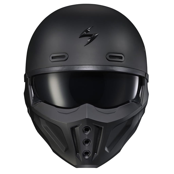ScorpionEXO Covert X Open Face Half Shell 3/4 Mode Motorcycle Helmet Comm Ready Speaker Pockets DOT