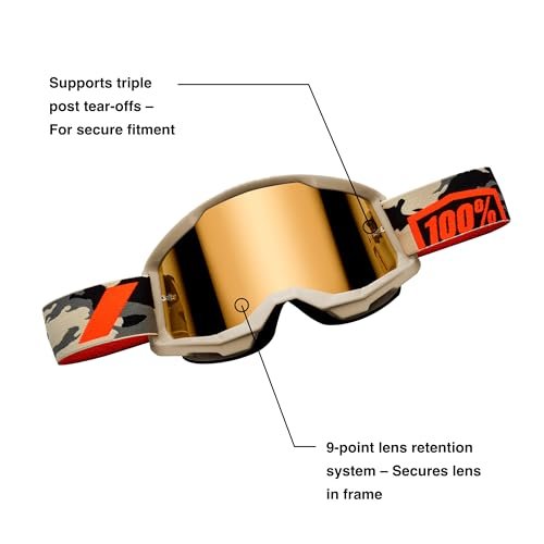 100% Strata 2 Off-Road Goggle