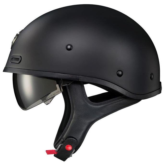 ScorpionEXO Covert X Open Face Half Shell 3/4 Mode Motorcycle Helmet Comm Ready Speaker Pockets DOT