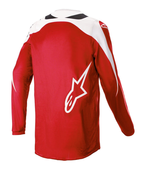 Alpinestars 3761823-3120-XL: Fluid Narin Jersey Mars Red/White XL
