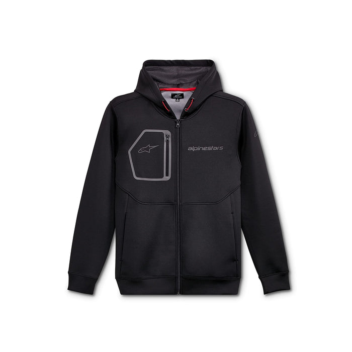 Alpinestars 1212-53020-10-S: Convex Tech Fleece Black Sm
